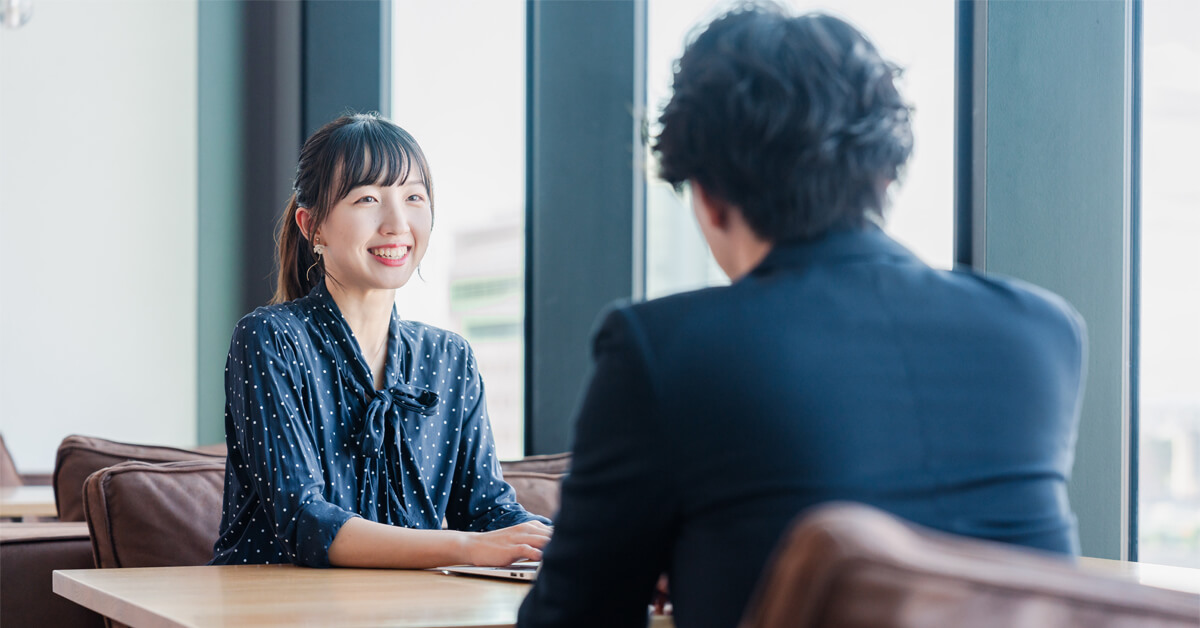 次のステップが決まって面談に満足した候補者