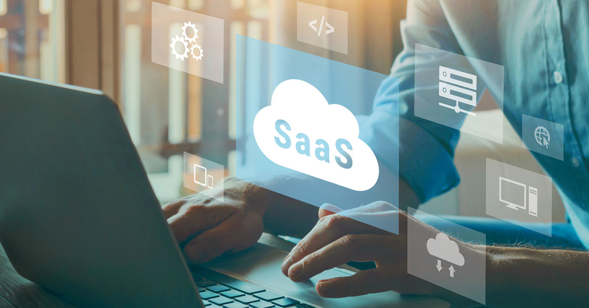 SaaS型ビジネスの台頭表す概念の画像