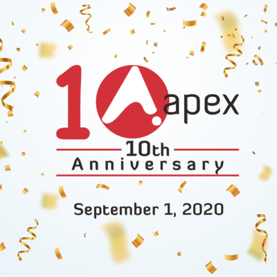 Apex 10 Year Anniversary Cover
