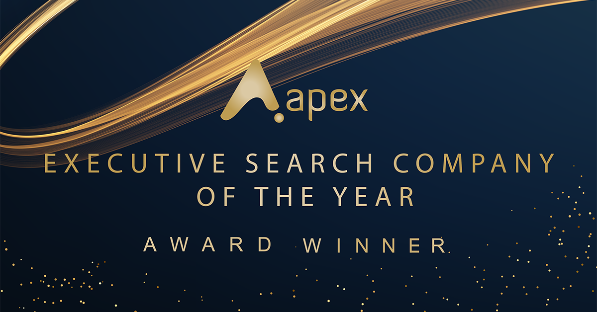 Apex Executive Search Company Of The Year